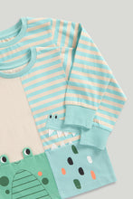 Load image into Gallery viewer, Mothercare Frog and Croc Short Pyjamas - 2 Pack
