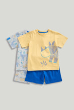 Load image into Gallery viewer, Mothercare Safari Animal Short Pyjamas - 2 Pack
