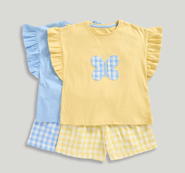 Mothercare Gingham Short Pyjamas