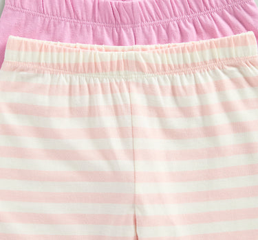 Mothercare Giraffe and Mouse Short Pyjamas - 2 Pack