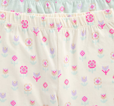 Mothercare Cross Stitch Pyjamas - 2 Pack