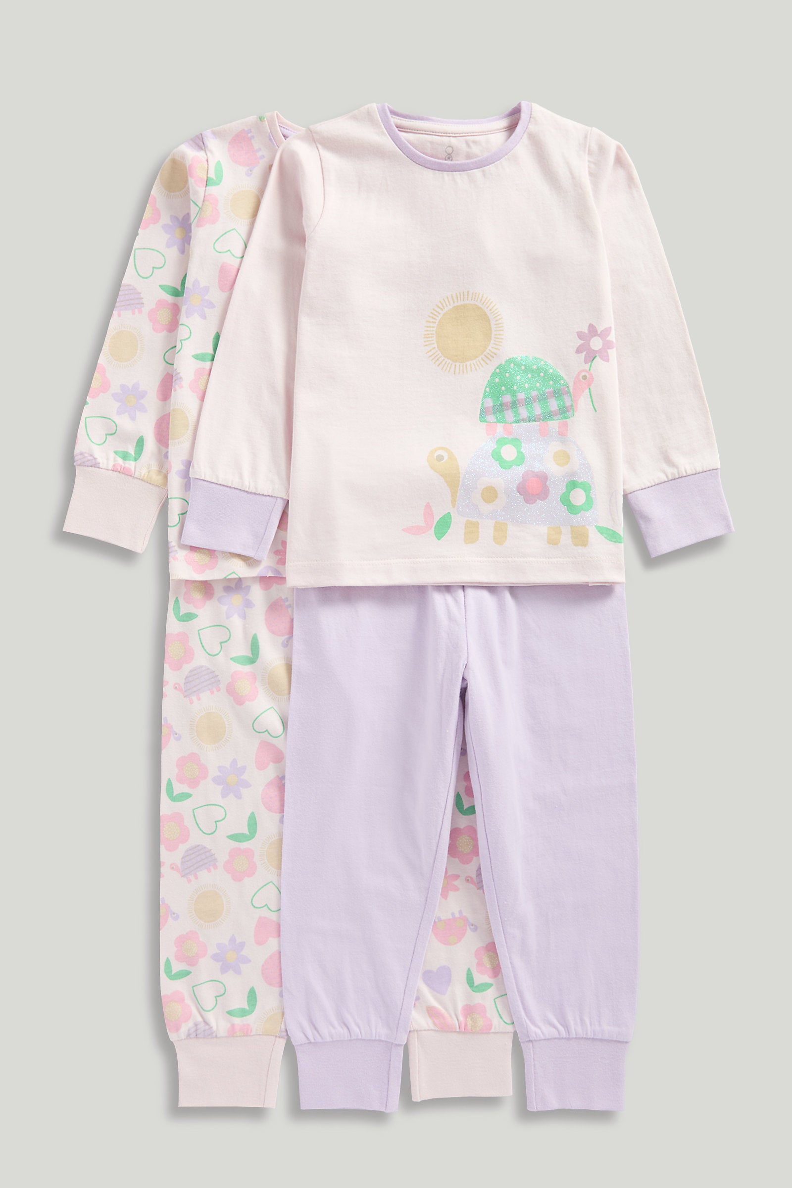 Mothercare Tortoise Pyjamas - 2 Pack