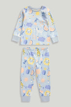 Load image into Gallery viewer, Mothercare Lilac Animal Pyjamas
