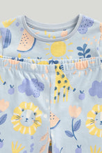 Load image into Gallery viewer, Mothercare Lilac Animal Pyjamas
