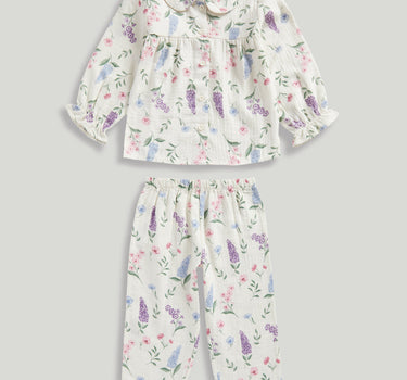 Mothercare Floral Woven Pyjamas