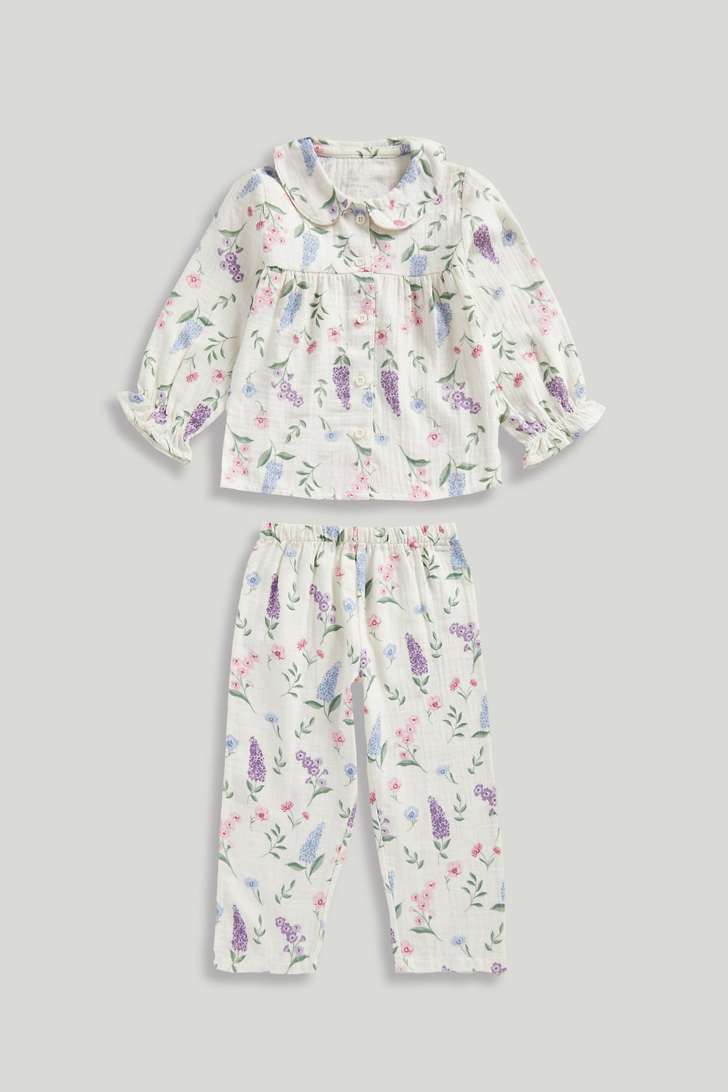 Mothercare Floral Woven Pyjamas