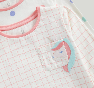 Mothercare Girl Party Horse Pyjamas - 2 Pack