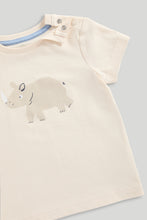 Load image into Gallery viewer, Mothercare Gingham Shirt and T-Shirt Set
