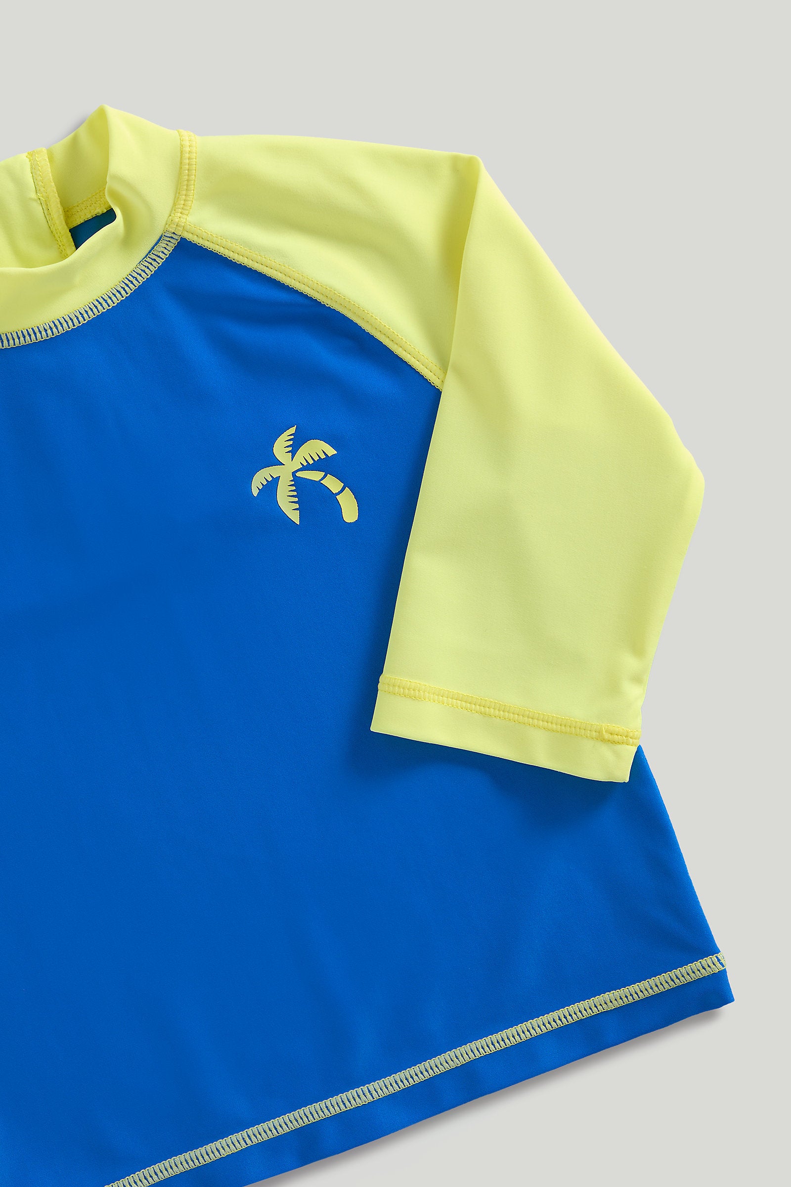 Mothercare Palm Sunsafe UPF50+ Rash Vest and Board Shorts Set