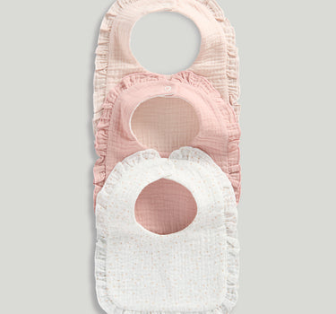 Mothercare Pink Clay Dribblers Pk3