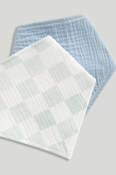 Mothercare Dribbler Bib Pk3 Muslin Boys
