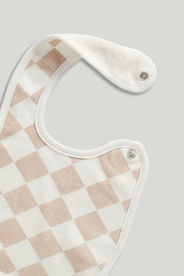Mothercare Warm Neutrals Newborn Bibs Pk3