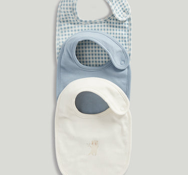 Mothercare Forest Hues Newborn Bibs Pk3