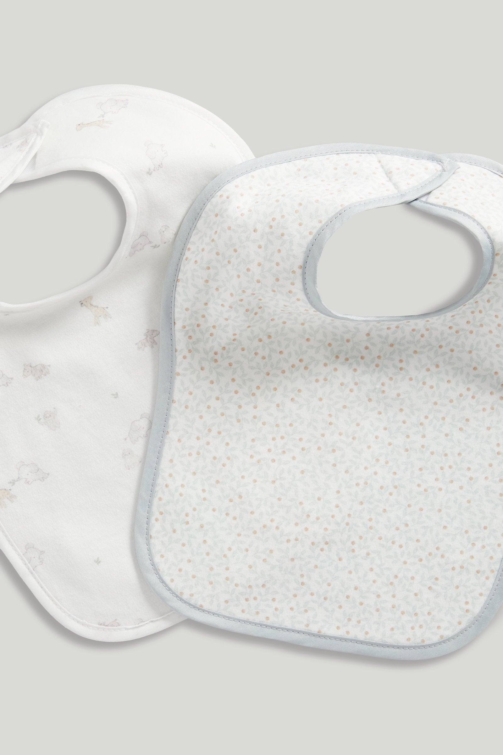 Mothercare Warm Neutrals Toddler Bibs Pk3
