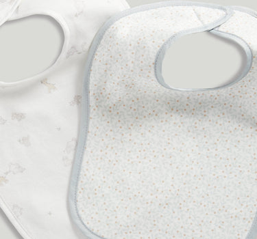 Mothercare Warm Neutrals Toddler Bibs Pk3