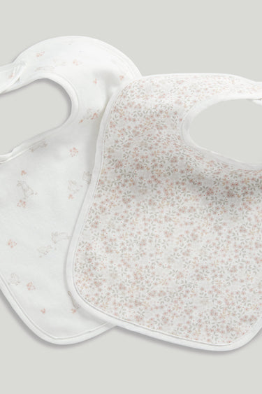 Mothercare Toddler Bib Pk3 Pink Clay