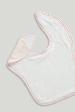 Load image into Gallery viewer, Mothercare Toddler Bib Pk3 Pink Clay
