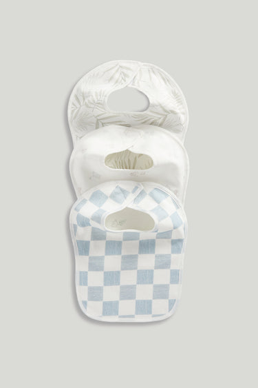 Mothercare Forest Hues Toddler Bibs Pk3
