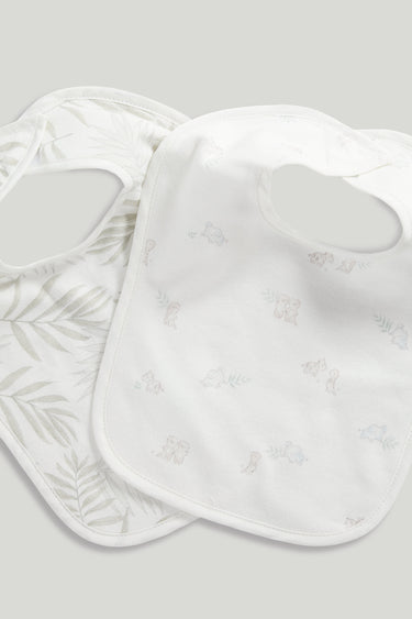 Mothercare Forest Hues Toddler Bibs Pk3
