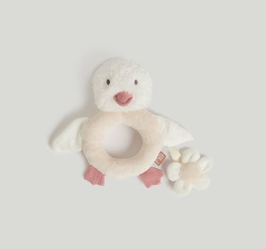 Mothercare Pink Clay Story Rattle