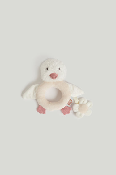 Mothercare Pink Clay Story Rattle