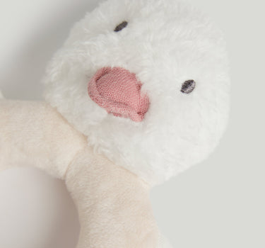 Mothercare Pink Clay Story Rattle