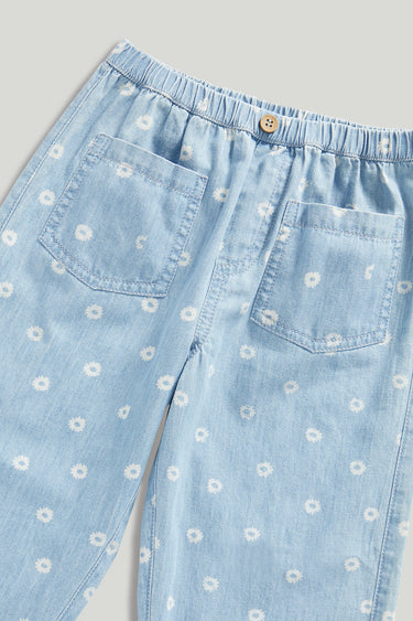 Mothercare Denim Blouse and Trousers Set