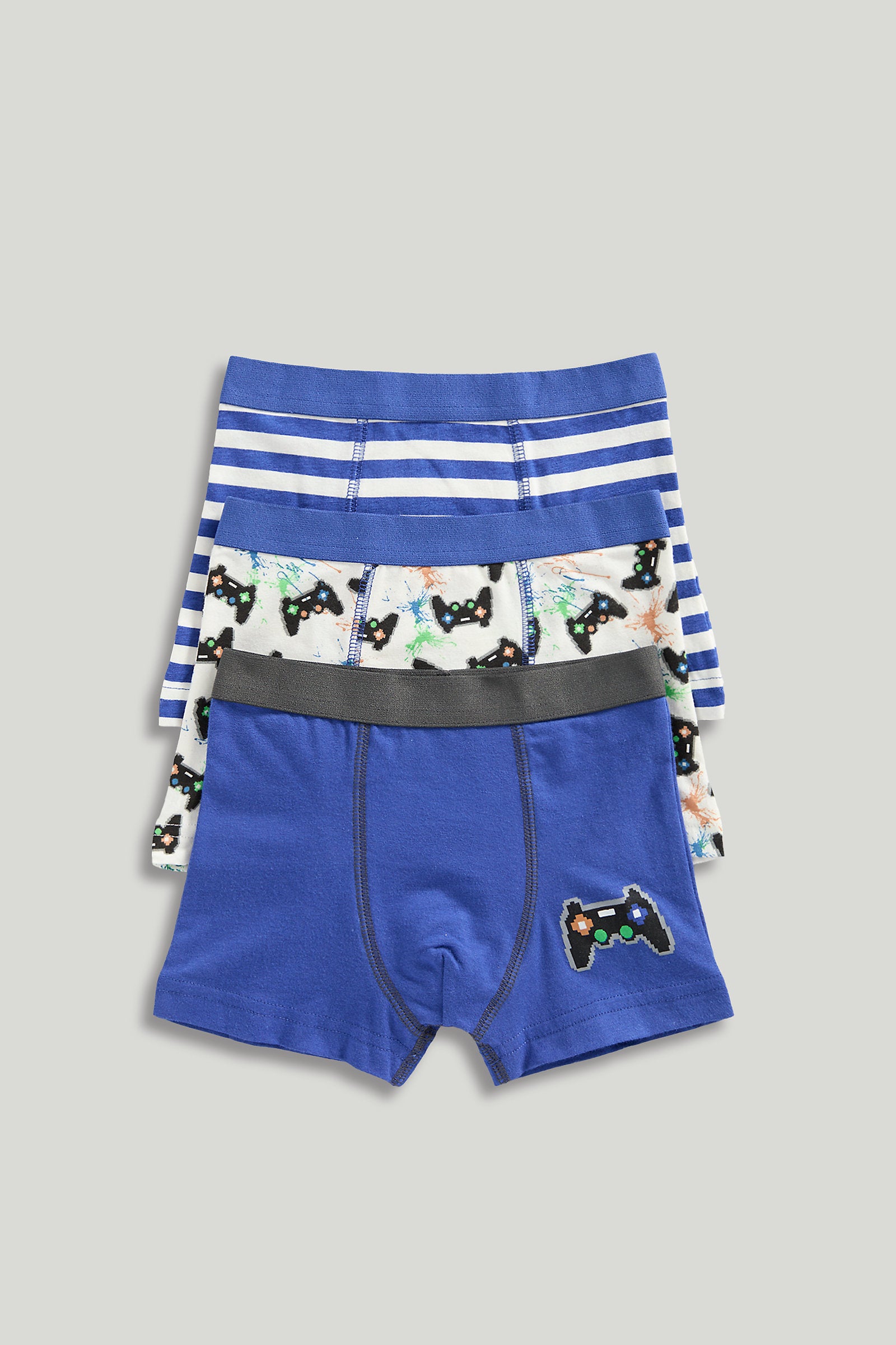 Mothercare Gaming Trunk Briefs - 3 Pack