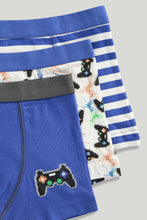 Load image into Gallery viewer, Mothercare Gaming Trunk Briefs - 3 Pack
