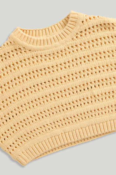 Mothercare Yellow Cropped Jumper