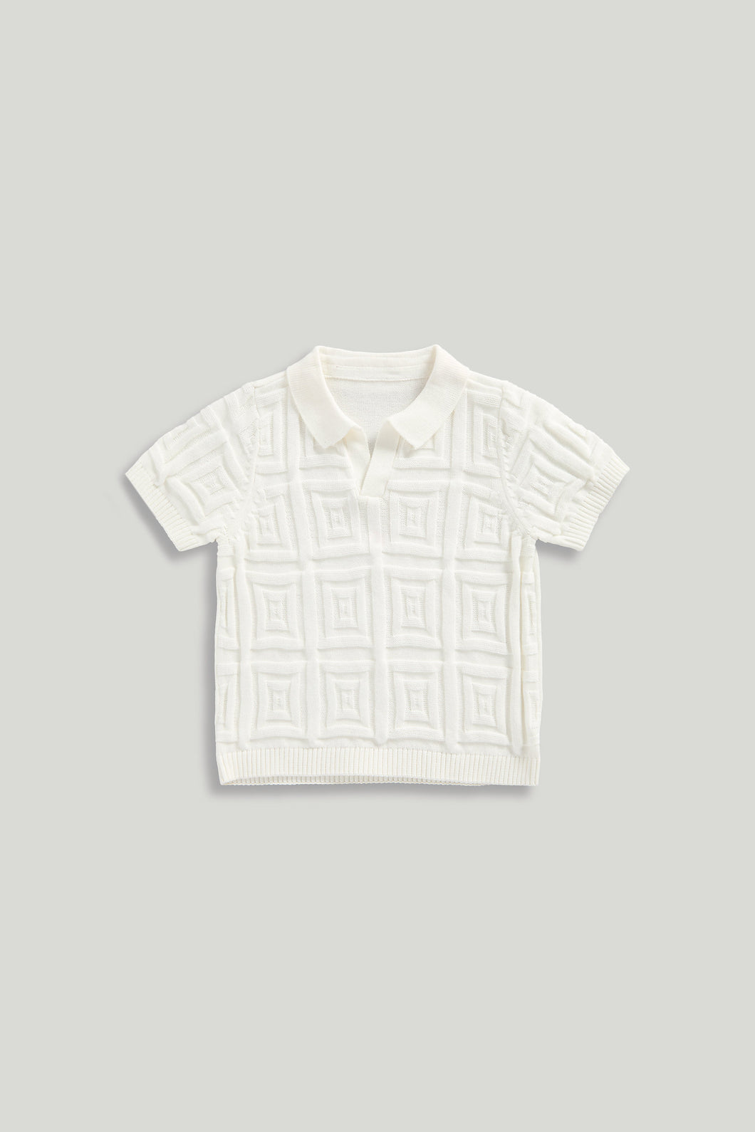Mothercare Knitted Polo Shirt
