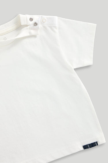 Mothercare Embroidered Shirt and T-Shirt Set