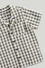 Load image into Gallery viewer, Mothercare Green Checked Shirt
