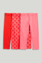 Load image into Gallery viewer, Mothercare Tulip Leggings - 3 Pack
