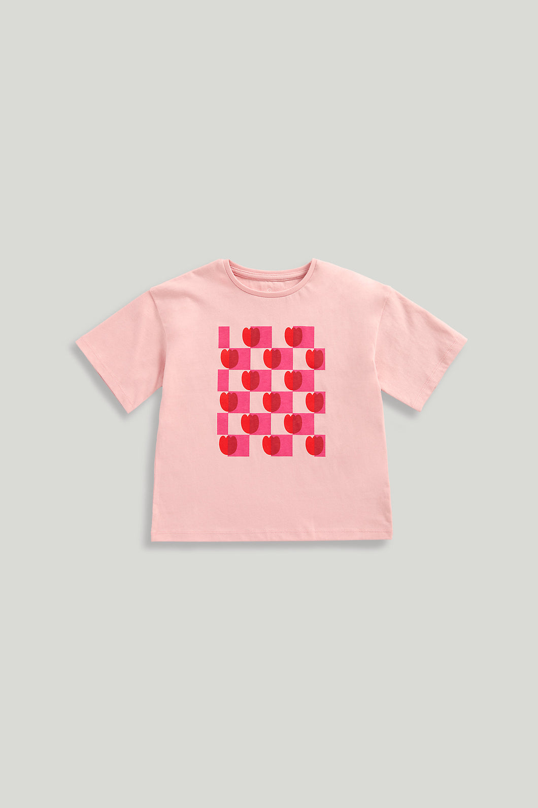 Mothercare Pink Heart T-Shirt