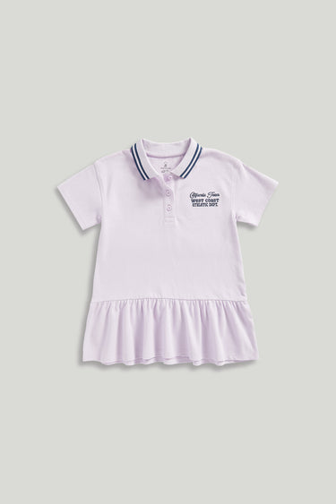 Mothercare Lilac Polo Dress