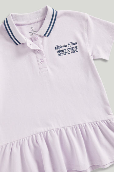 Mothercare Lilac Polo Dress