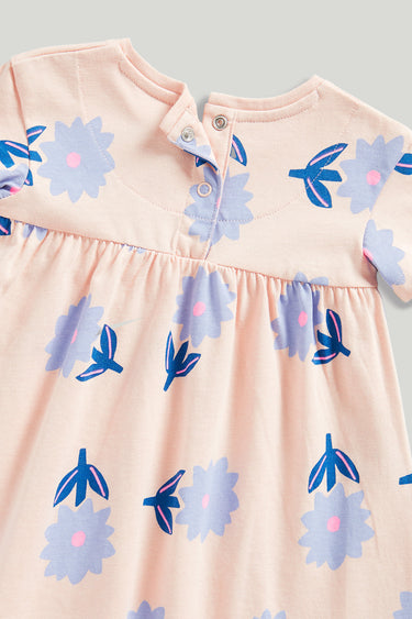 Mothercare Flower Jersey Dress