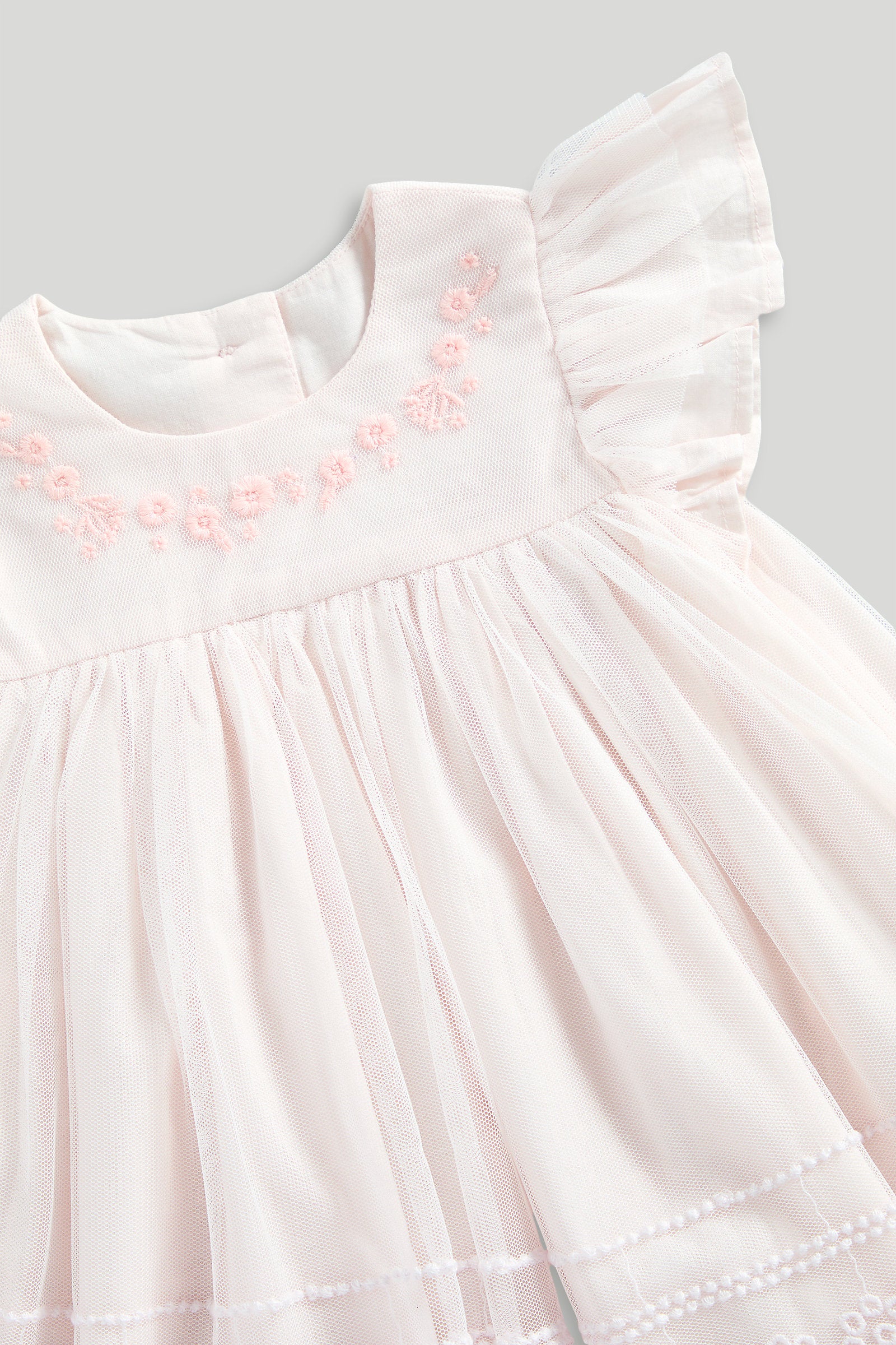 Mothercare Pink Occasion Dress and Knickers