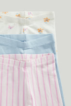 Load image into Gallery viewer, Mothercare 3 Pack Ribbed Leggings
