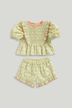 Load image into Gallery viewer, Mothercare Floral Blouse and Shorts Set
