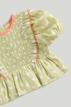 Load image into Gallery viewer, Mothercare Floral Blouse and Shorts Set
