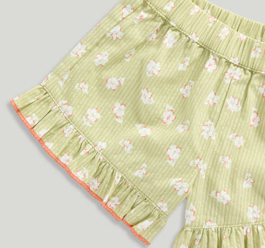 Mothercare Floral Blouse and Shorts Set