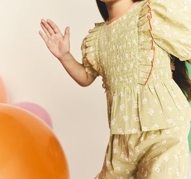 Mothercare Floral Blouse and Shorts Set