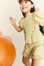 Load image into Gallery viewer, Mothercare Floral Blouse and Shorts Set
