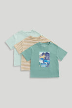 Load image into Gallery viewer, Mothercare 3 Pack Tropical T-Shirts
