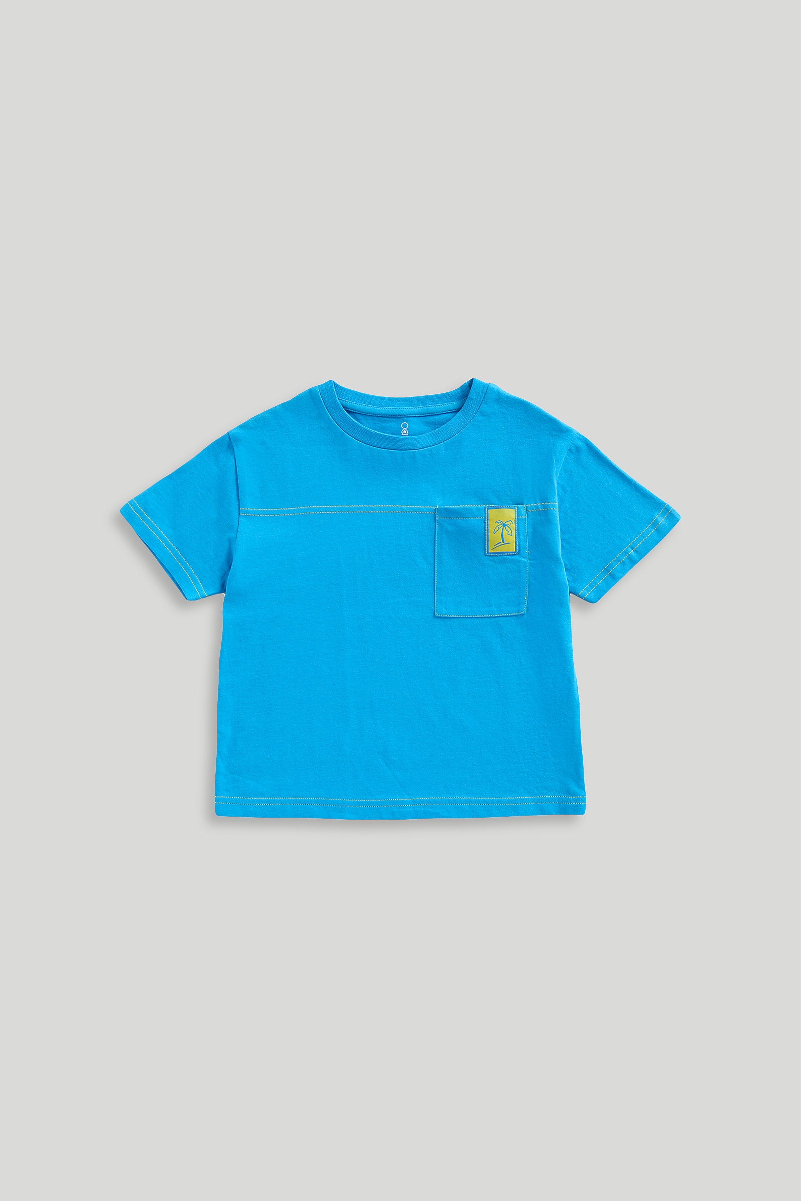 Mothercare Blue Palm T-Shirt