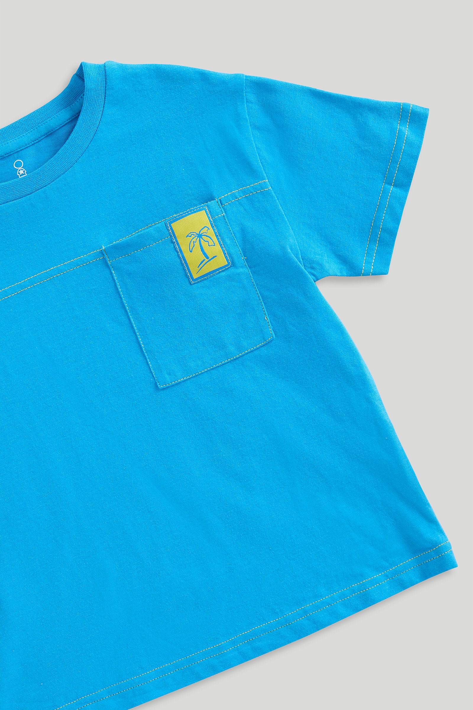 Mothercare Blue Palm T-Shirt