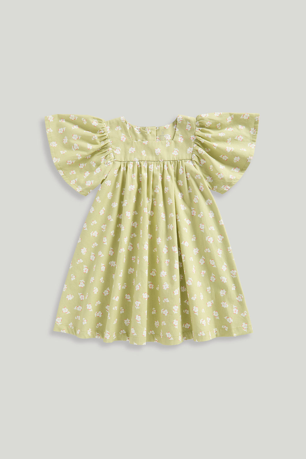 Mothercare Green Floral Dress