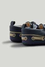 Load image into Gallery viewer, Mothercare Blue Baby Boat Shoes
